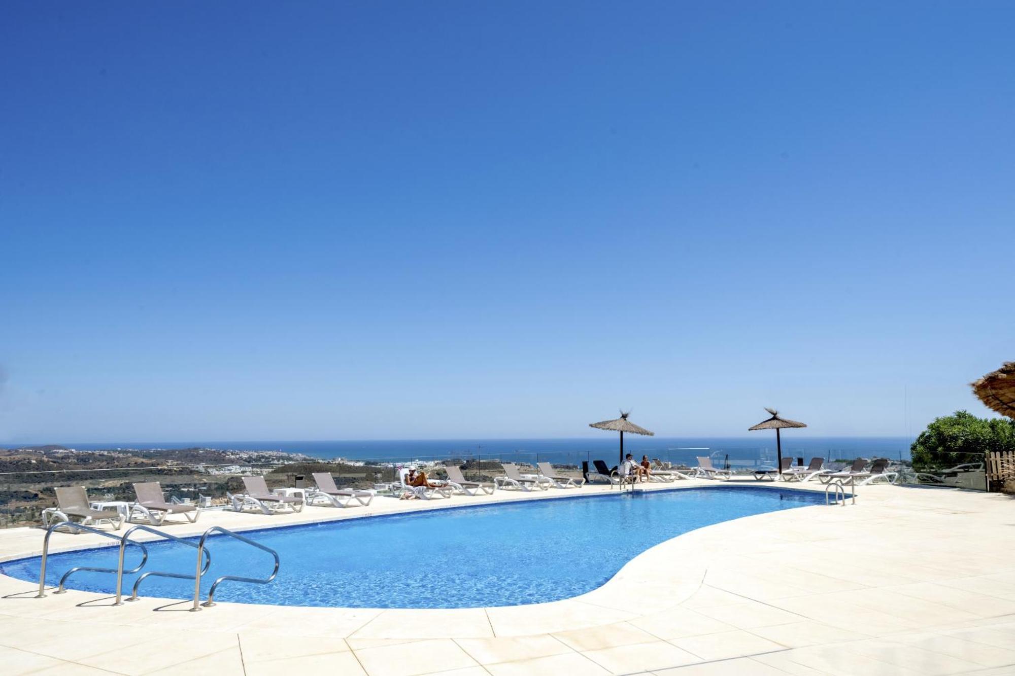 Modern 2 Bed 2 Bath La Cala Hills Apt-Sea Views - 104 MIJAS COSTA Bagian luar foto